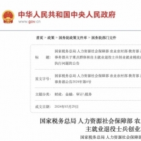 五部门发文！退役士兵创业就业税收最新政策公布